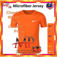 T Shirt Microfiber Murah Berkualiti Nike's MP138 Borong Lowest Price Bundle Deal Whole Sales Baju Jersi Oren ORGT Tshirt