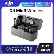 Mic 3 Wireless Lavalier Mic 1tx 1rx 2tx 1rx Kit Dengan Sarung Pengecasan Kawalan Keuntungan Adaptif&