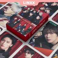 LINXX 55 Pcs ATEEZ BIRTHDAY Album Lomo Card Kpop Photocards  Postcards  Series