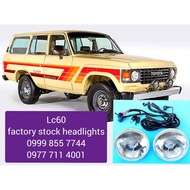 Lc60 headlight, Toyota, land cruiser, 60 series, fj60 bj60, Karl cruiser