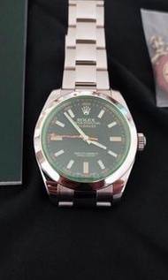 【9成新】ROLEX Milgauss 116400GV 綠玻璃 勞力士