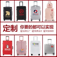 Customized Aluminum Frame Trolley Case Aluminum Alloy Luggage Travel Luggage Luggage Customized Prin