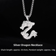 CHUNYAN | Birth Year Zodiac Silver Necklace 999 Ag