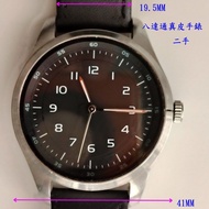 八達通 Octopus 石英錶 成人不銹鋼八達通錶由錶扣嘟真皮錶帶直徑41MM