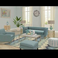 sofa keluarga minimalis Ruang Tamu Modern