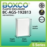 BOXCO BC-AGS-192813 190X280X130MM GREY COVER ABS AUTOGATE OUTDOOR ENCLOSURE