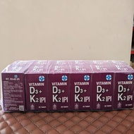Ipi Vit D3+K2 contains 25 (1 Pack = 12 pcs)
