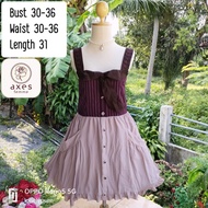 Axes Femme This Model Is Very Cute And Has A Skirt Bag. Second Hand