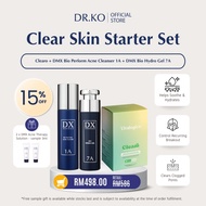 [LIVE SPECIAL] DR. KO Skin Specialist Clear Skin Starter Set, CLEARO + DMX 1A + DMX 7A