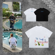 T-Shirt Boxy Cotton 270GSM "Seafood"