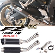 FZ1000 FZ1N Slip On Exhaust For YAMAHA FZ1N FZ1 N S F FZAER FZ1000 ZX1000 2005 - 2016 Motorcycle Escape Muffler Middle L