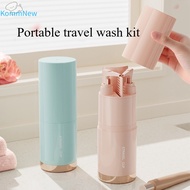 Travel Toiletries Kit 8 in 1 5 in 1 Portable travel kit Multifunctional bath tools Toothbrush Cup
