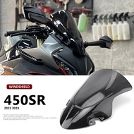 Motorcycle Accessories New Windshield Extension Spoiler Deflector For CFMOTO 450 SR 450Sr 450sr 450S