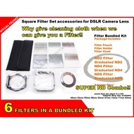 Square Filters, Filter Holder, Filter Hood, Adaptor Ring, Filter Pouch,