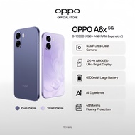 OPPO A6x 5G 8(4+4GB) + 128GB | 6500mAh Battery | 50MP Camera |120Hz Display | IP64 Rating