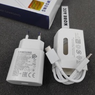 Samsung M22 M31s M33 M51 M52 5G M62 F62 Type C To C Fast Charging 25W Charger