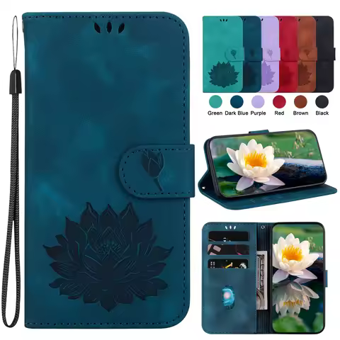Wallet Phone Case for Realme Narzo 60 Pro 60X N53 N55 50 50A 50i Prime Note 70T 60 Neo 7 SE Leather 