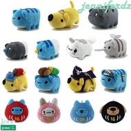 JENNIFERDZ Bugcat Capoo Keychain, Blue Cat Toy Bag Charm Bugcat Pendant, Lovely Multiple Style PP Co