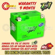 ESR RACING YTZ5S BATTERY PICOCELL YAMAHA Y15 Y16 LC SRL115 HONDA EX5 DREAM DASH W125 SUZUKI GT128