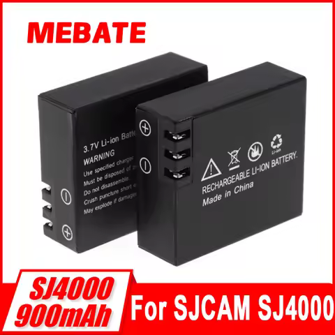 900mAh SJ4000 rechargeable Battery For SJCAM SJ4000 M10 SJ5000 SJ5000X For EKEN H9 H9R H8R H8 GIT PG