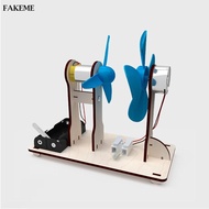 [SharprepublicefMY] Electricity Power Generator Model DIY Wind Generator Toy Technology Small