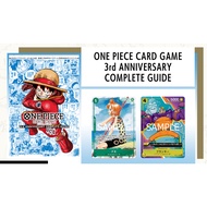 "EB02-017 Nami" "OP07-107 Franky" Promo ONE PIECE Card 3rd ANNIVERSARY COMPLETE GUIDE JP