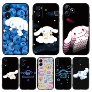 TPU black compatible protective case 【J-9】Cute cartoon Cinnamoroll for OPPO A80 A83 A1 A91 F15 A92 A