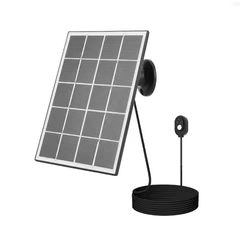 Solar Panel Charger Wall Mount Solar Charger Solar Charging Panel for Arlo Pro 4/ Pro 3/Ultra/Ultra 