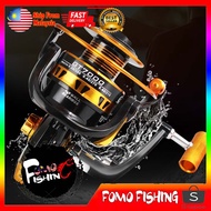 GT500 Metal Fishing Reel UL Ultralight Reel Mesin Udang Kekili Udang Ultralight