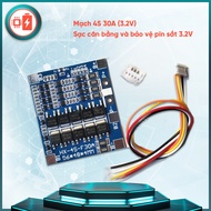 4S 30A (3.2V) circuit charges balance and protects 3.2V iron battery, used for iron batteries 32650,