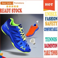 Professional Badminton Shoes Comfortable and Anti-skid Couples spot Kasut badminton Tennis shoes