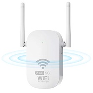 [Stockist.SG] WiFi Extender Booster AC1200, WiFi Extender Range Extender Dual-Band 2.4GHz &amp; 5GHz, WiFi Booster with 2 An