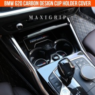 BMW MSIA G20 Carbon Cup Holder cover trim cover interior cover center console trim cover G20 accesso