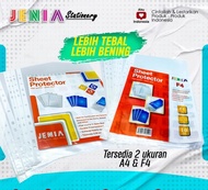 SHEET PROTECTOR A4 & FOLIO (F4) | PP Pocket | Isian Map - Bahan Plastik Bening (Transparan)