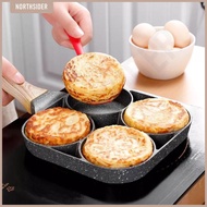 Egg Frying Pan - 4-hole Pancake | Non Stick Egg Frying Pan