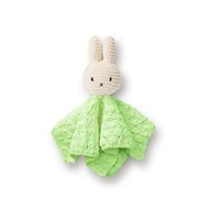 荷蘭 Just Dutch | Miffy 米飛兔 嬰幼兒安撫巾 復古款 綠色