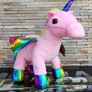 COD Mainan Anak Boneka Banteng MATADOR Joget BONEKA UNICORN MUSIK BISA JALAN & GOYANG DAN NYANYI/Ber