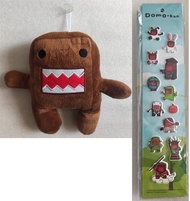 多磨君 Domo-Kun 絕版毛公仔 軟綿貼紙
