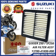 [13780-41K00-000]SUZUKI GIXXER 250 SF250 AIR FILTER ASSY 100% ORIGINAL SUZUKI PARTS