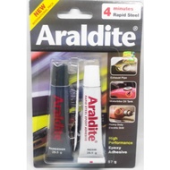 ARALDITE 4 MINUTES RAPID STEEL 57G (28.5G X 2)