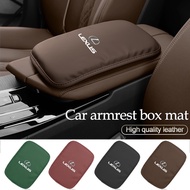Car Logo Armrest Pad Center Console Heighten Sof Mat For Lexus IS250 IS200 UX250h Ct200h RX350 GS300