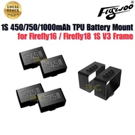 Flywoo 1S 450 750 1000mAh TPU Battery Mount for Firefly16 Firefly18 1S V3 FPV Drone Frame Replacemen