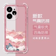 For Realme Neo7 phone case Realme GT7 Pro protective cover GT6/GT5 niche soft silicone airbag