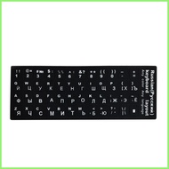 Russian Spanish French German Keyboard Stickers Letter Alphabet Layout Sticker Black Sticker For Laptop Desktop PC tamph