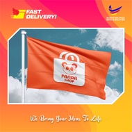 PRINTING CUSTOM FLAG BENDERA (BRING YOUR IDEAS TO LIFE)