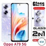 KK Oppo A79 5G 2023 Film 2 in 1 Screen Protector For Oppo A79 5G OppoA79 A 79 79A 5G 2023 Full Cover