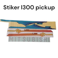L300 Pickup Yellow Sticker L300 Pick Up Sticker /biru Mitsubishi L300 Pickup Sticker