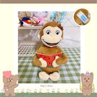 New Curious George Monkey Keychain