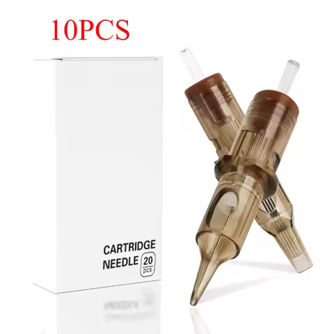 10pcs/lot 1/3/5/7/9 RL Tattoo Cartridge Needles RL Round Liner Disposable Sterilized Safety Makeup P