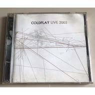Concert VCD + Live Recording CD Licensed Second Hand Good Condition... Coldplay :Coldplay 2003 (VCD+